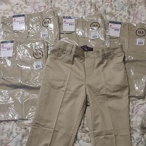 French Toast Girls**NWT** Bootcut Khaki Pants (5 PAIRS SOLD AS SET)